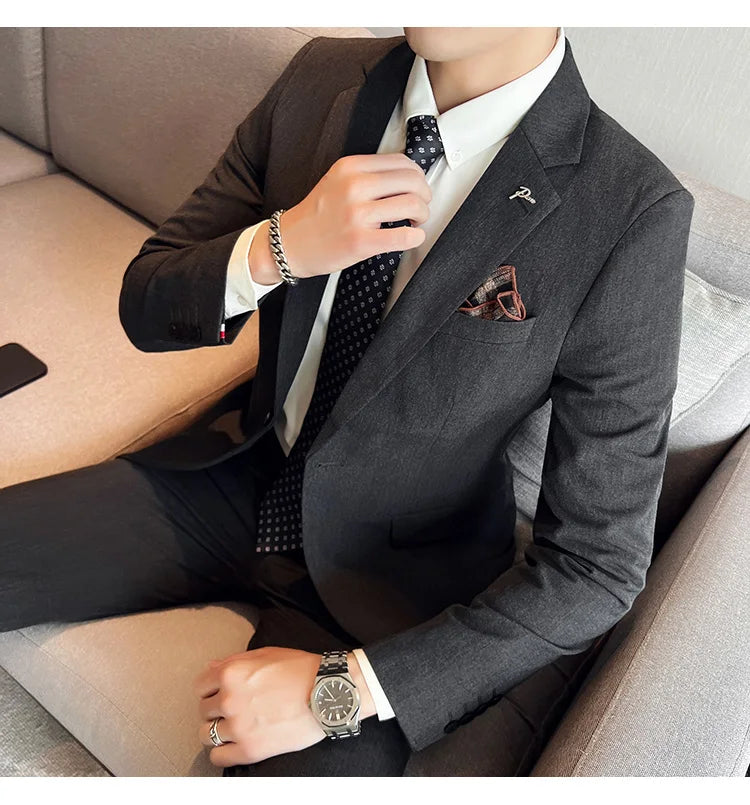 Conjunto Terno Royal