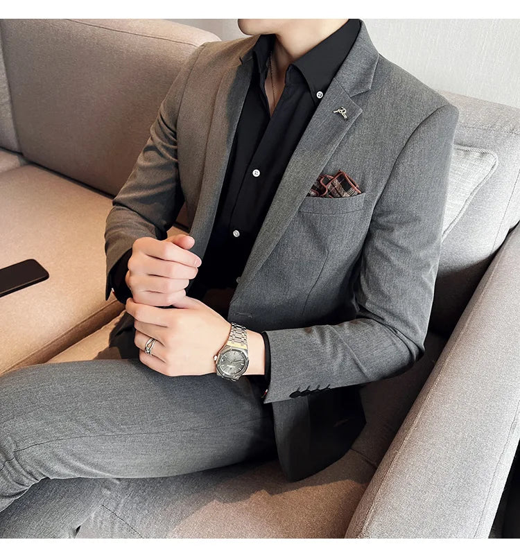 Conjunto Terno Royal
