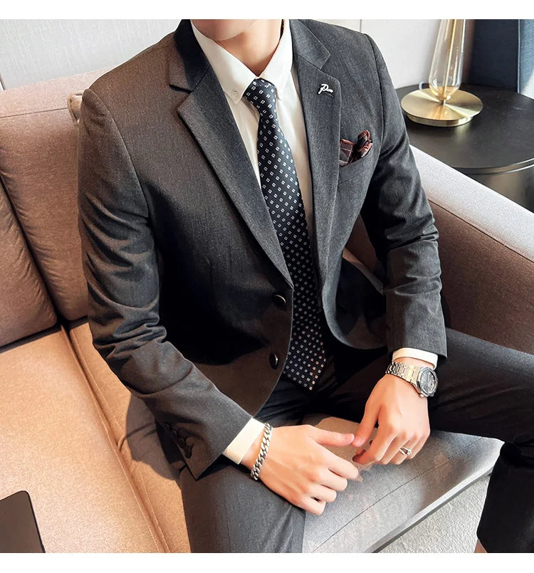 Conjunto Terno Royal