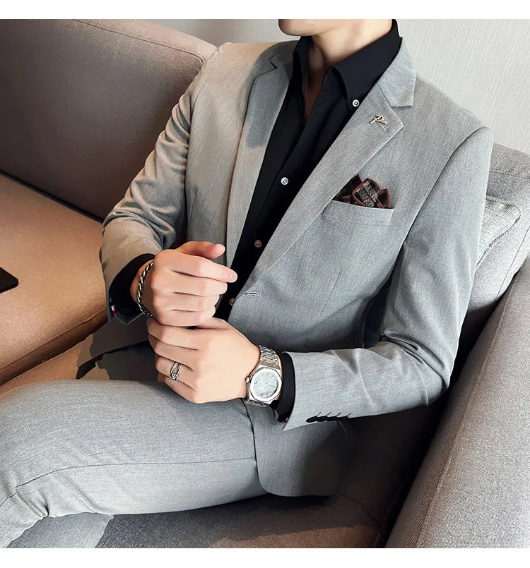 Conjunto Terno Royal