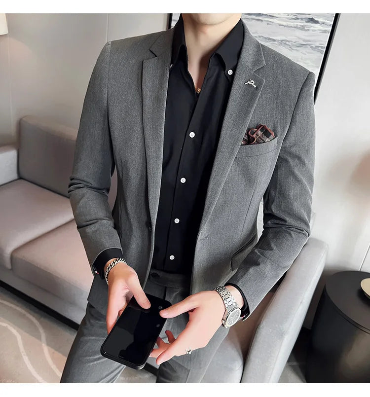 Conjunto Terno Royal