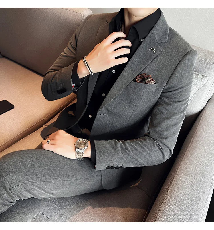 Conjunto Terno Royal