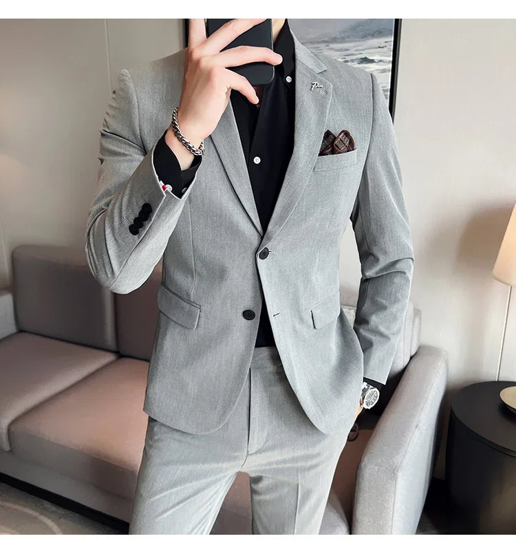 Conjunto Terno Royal