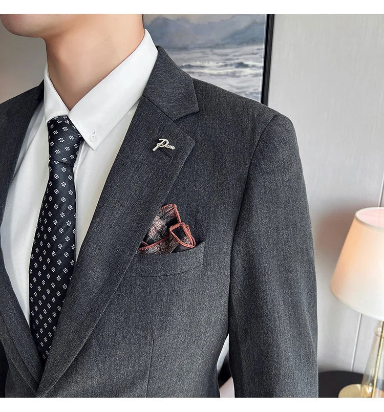 Conjunto Terno Royal