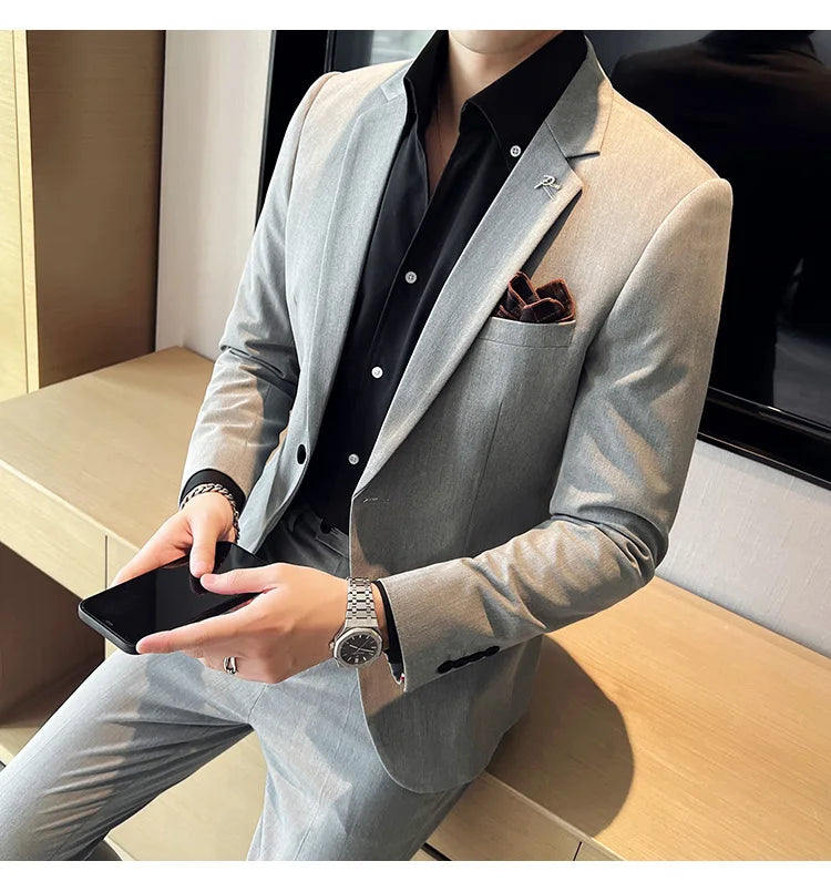 Conjunto Terno Royal