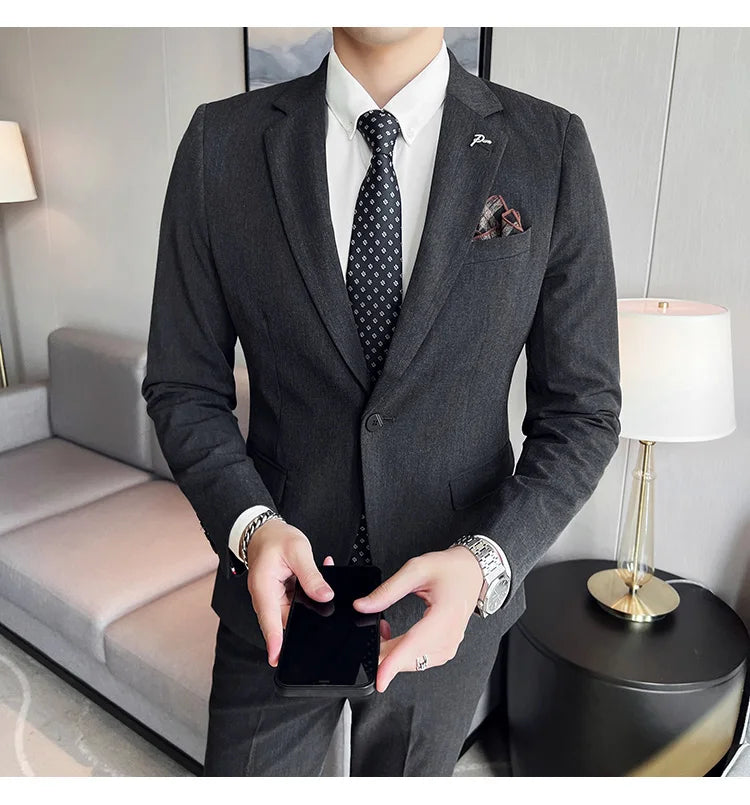 Conjunto Terno Royal