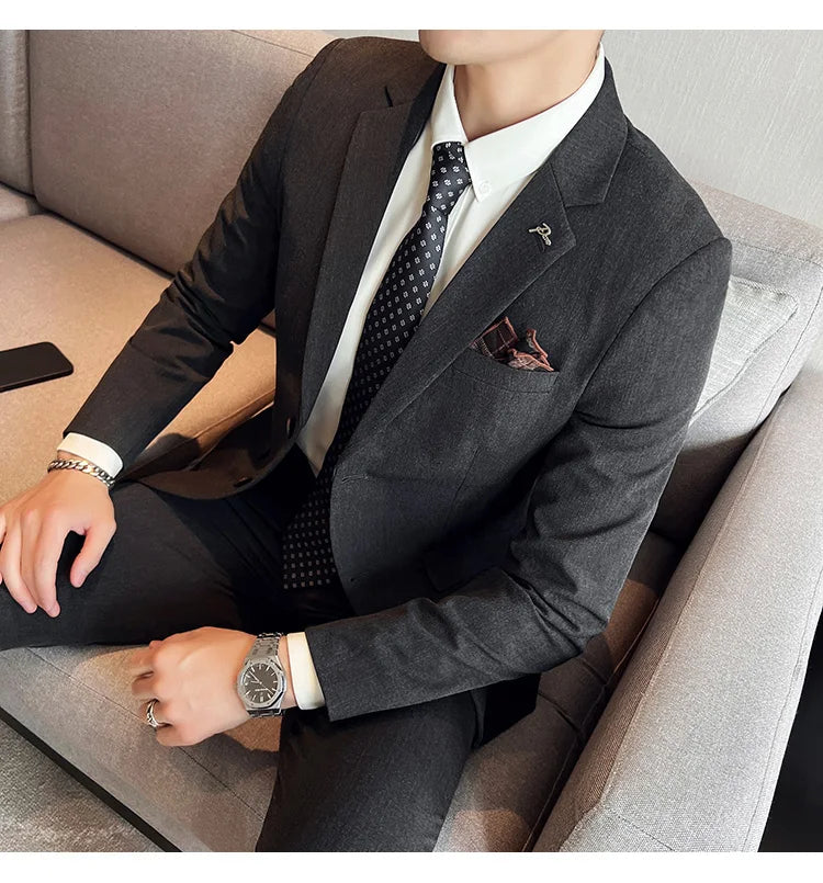 Conjunto Terno Royal