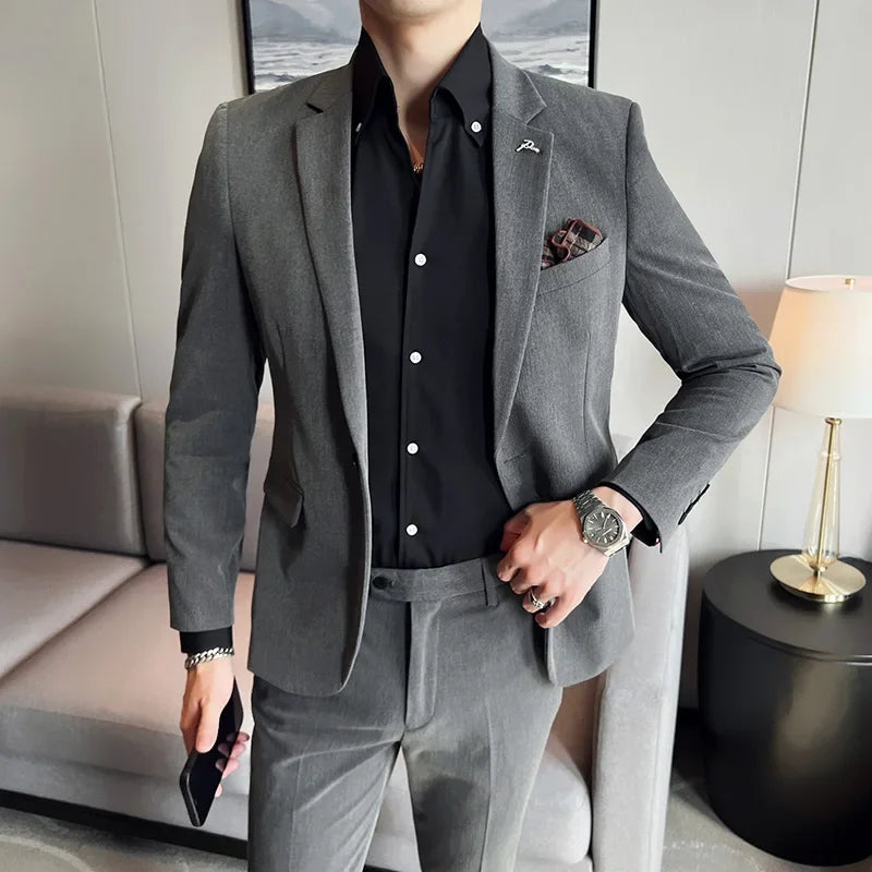 Conjunto Terno Royal
