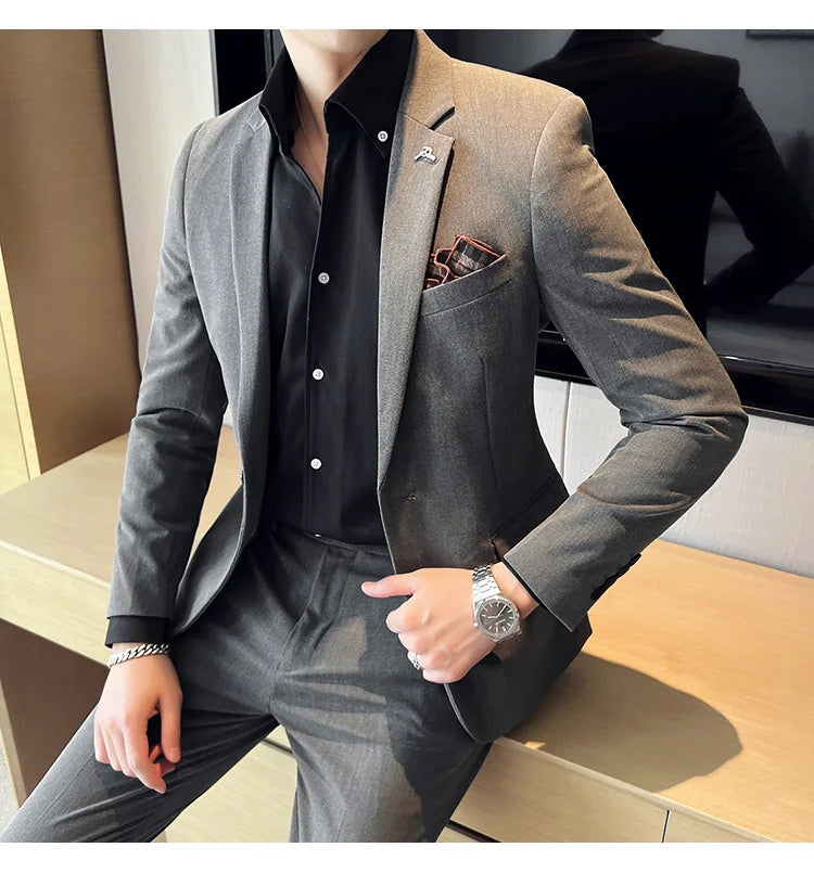 Conjunto Terno Royal