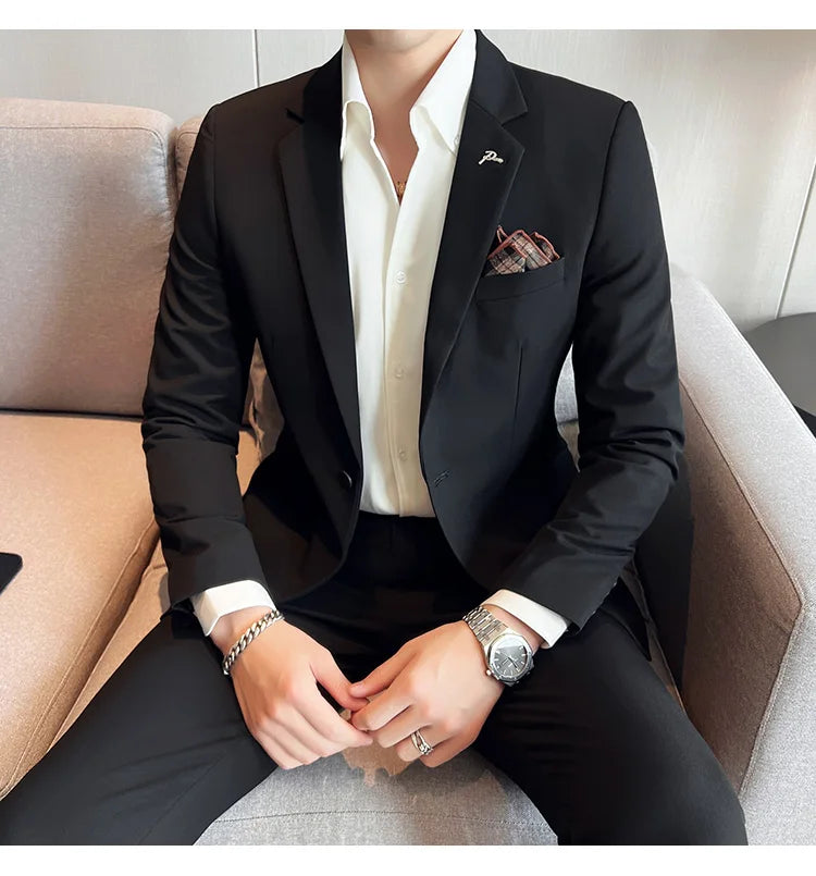 Conjunto Terno Royal
