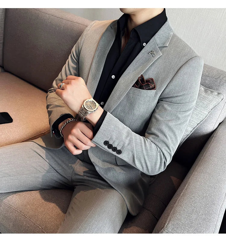 Conjunto Terno Royal