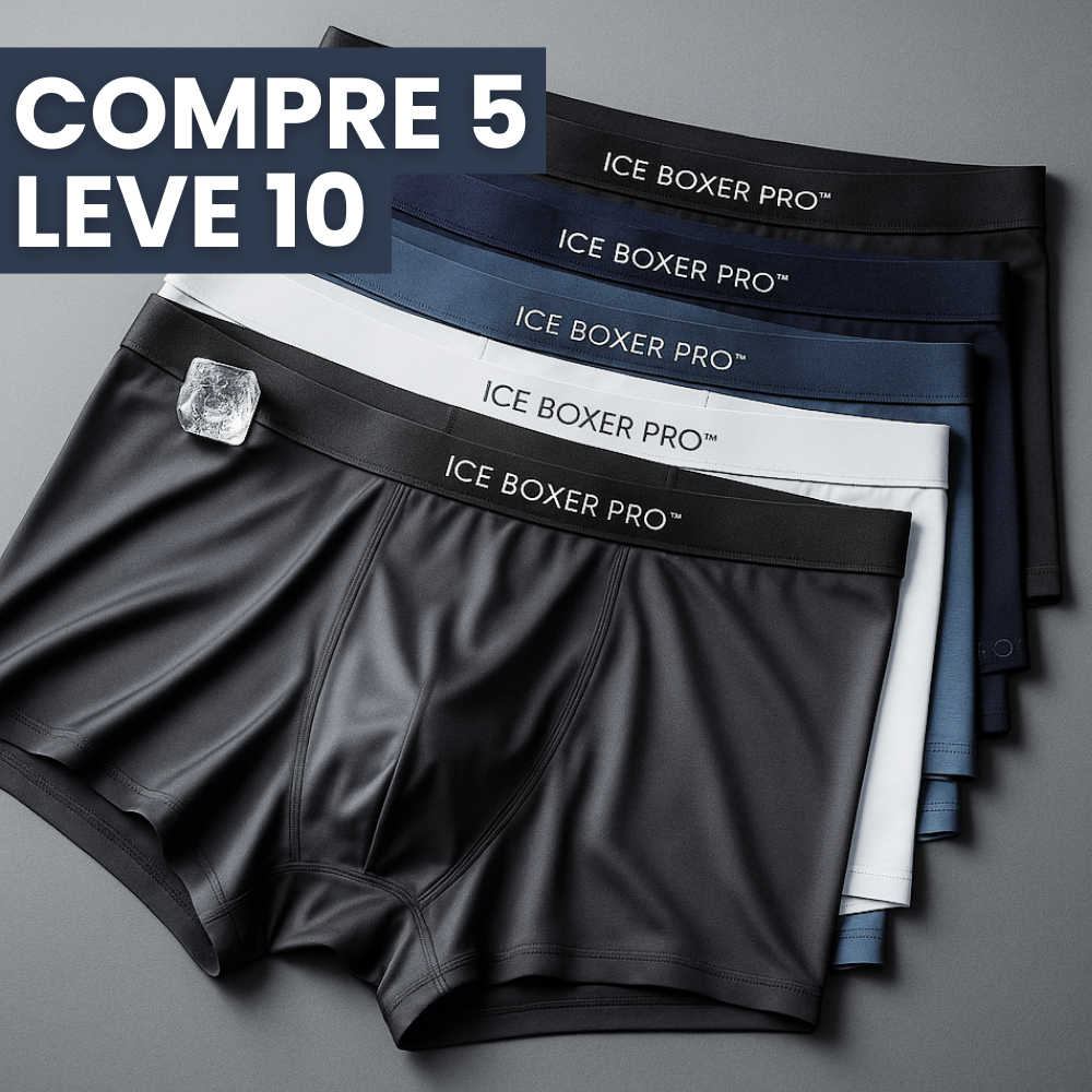 Ice Boxer Pro™ - Cueca de Seda Térmica - [COMPRE 5, LEVE 10]